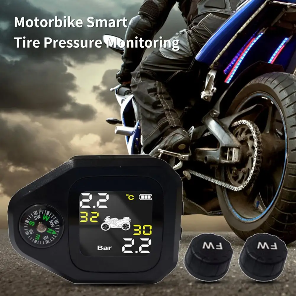 

Удобный внешний датчик давления в шинах TPMS удобный ЖК-экран