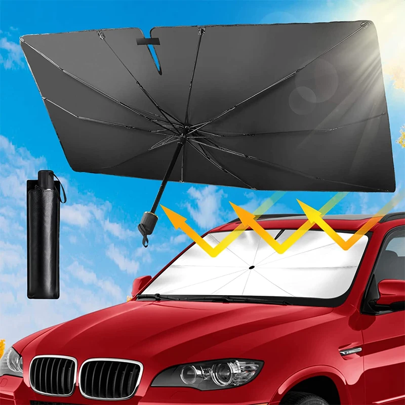 

Car Windshield Sunshade Umbrella Summer Auto Anti-UV Sun Shade Window Curtain Sun Protection Visor for Car Interior Accessories