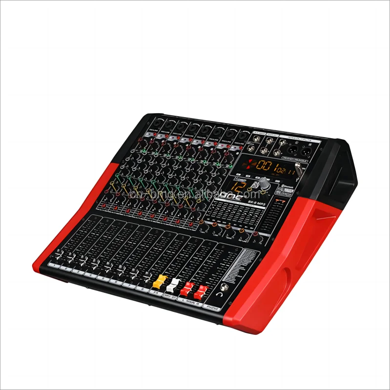 Микшерная консоль с питанием от DM Audio микшерная мощным микшером и усилителем