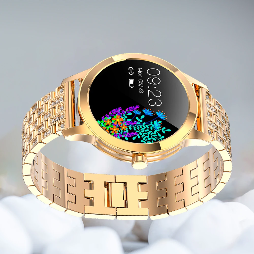 

2022 NEW Global Women's Romantic Slim Smartwatch Multi Sports Modes Heart Bluetooth-compatible Smart Watch for Android iOS Phone