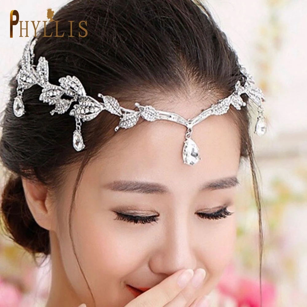 

A05 Bridal Headband Wedding Hair Jewelry Bride Tiaras Luxury Women Headwear Bridesmaid Gift Princess Pageant Hair Accessories
