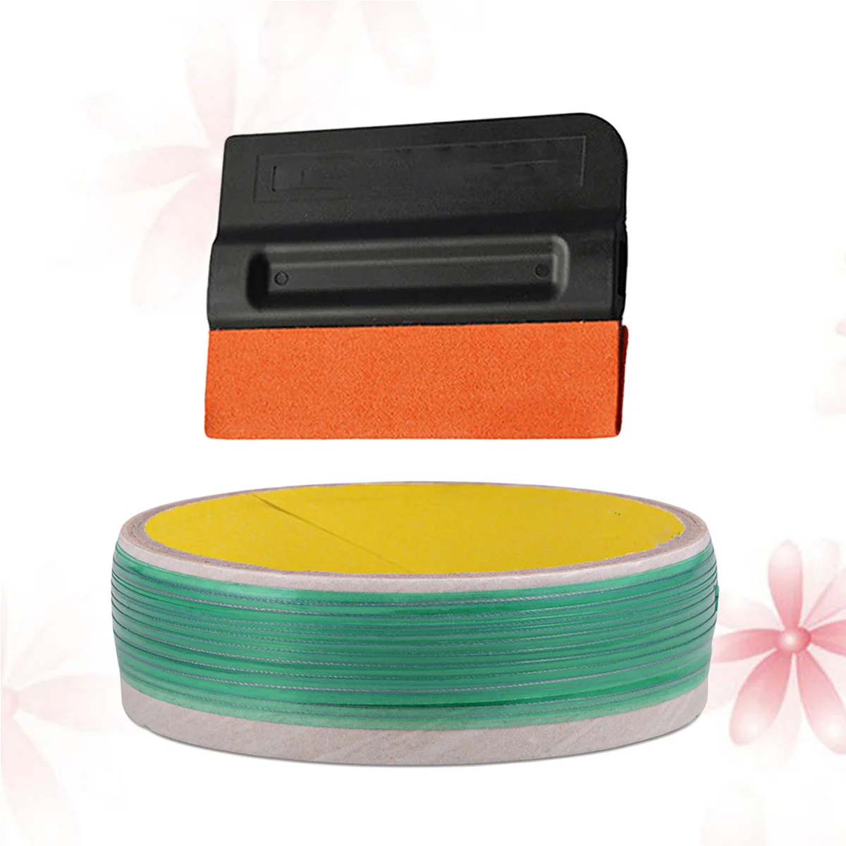 

1 шт., безножная лента, 50 м, безопасная отделка, детали автомобиля, режущий скребок, безножная лента для