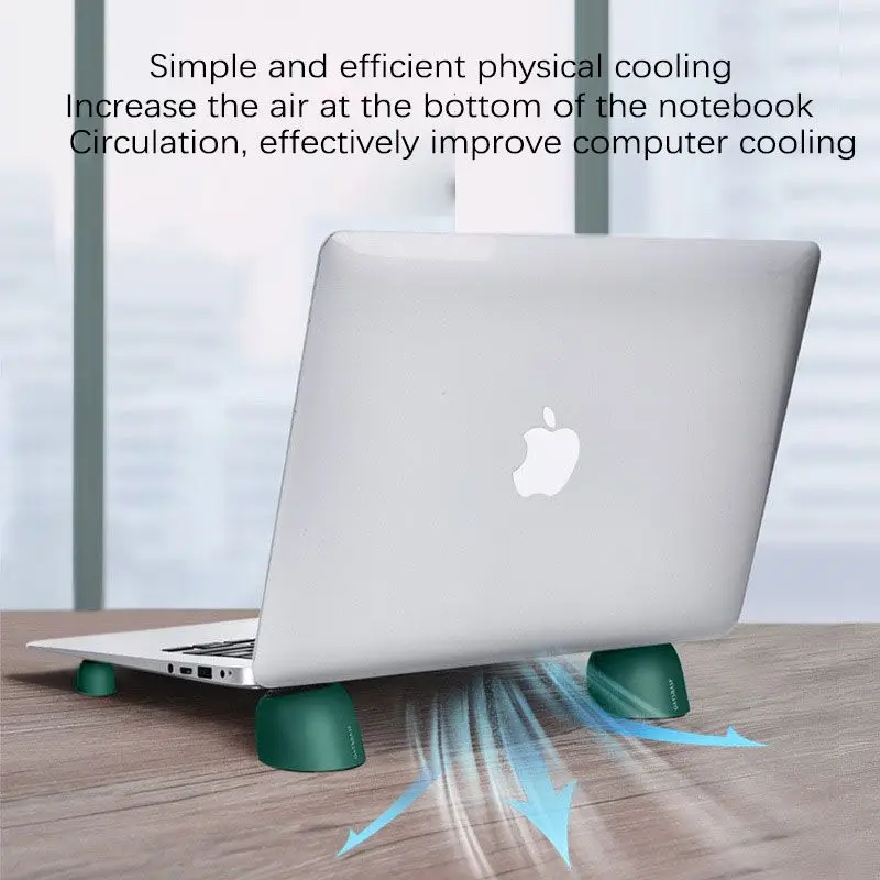 

Складной держатель для ноутбука в виде гриба, подставка для ноутбука, аксессуары для ноутбука, поддержка ноутбука, мини-охлаждающая подстав...