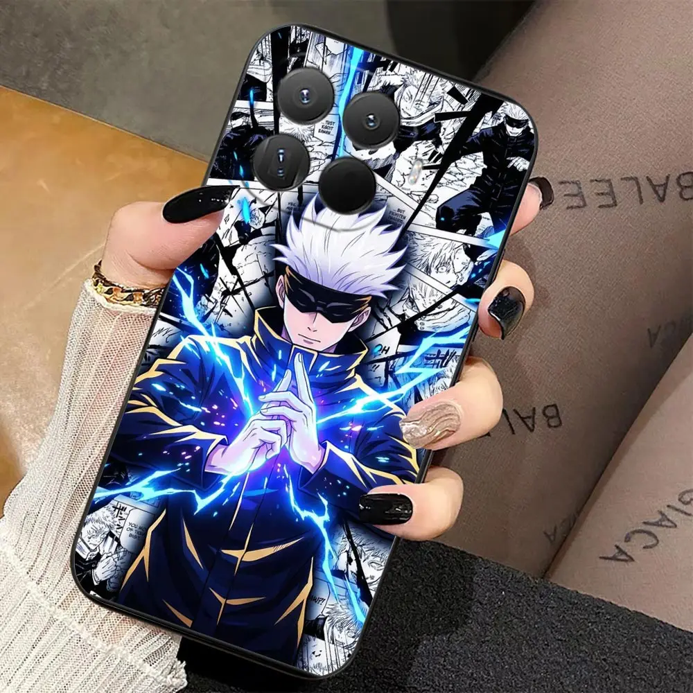 Чехол для телефона Xiaomi 17 17T 15 Ultra 15T 14T 11 11T POCO F8 F7 F6 F5 X8 X7 X6 X5 M7 Max Cover J-Jujutsu K-Kaisen Gojo Satoru (art.: 3920dca4ff94a) - 3920dca4ff94a