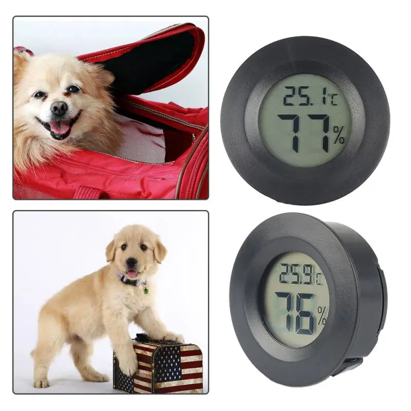 

Outdoor Sports Compact Accurate Readings Durable Versatile Portable Round Reptile Hygrometer For Outdoor Sports Hygrometer