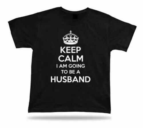 Надпись Keep Calm я собираюсь стать муж Футболка № 1 geschenkdesign Birhday Geschenk