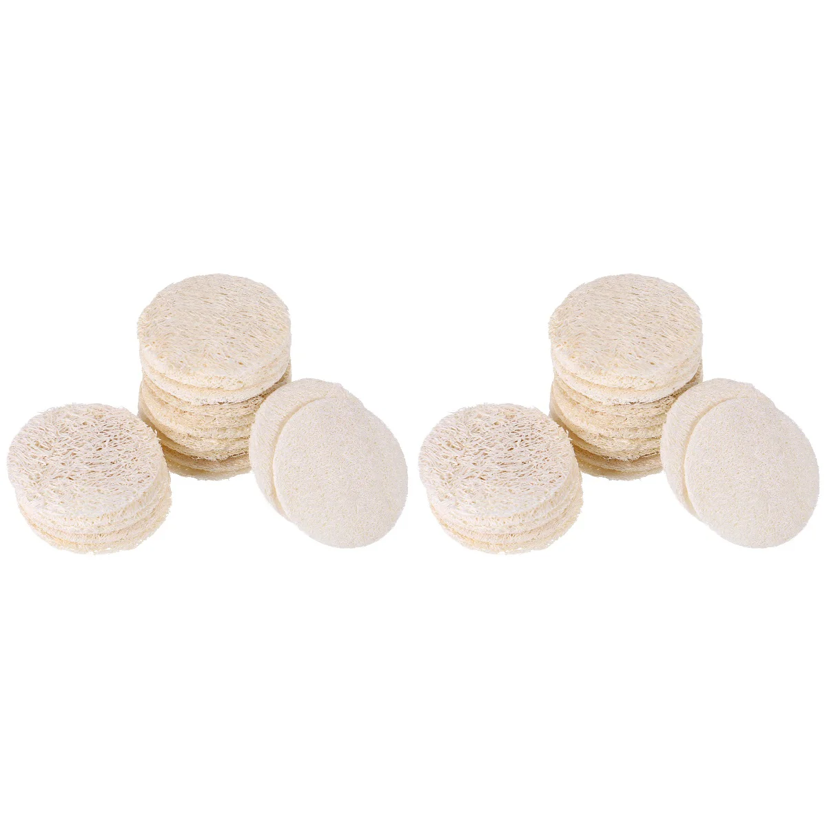 

Exfoliating Pads Face Loofah Pad Facial Scrub Skin Scrubber Wipes Care Wash Brush Remover Makeup Luffa Sponge Sponges Scrubbing