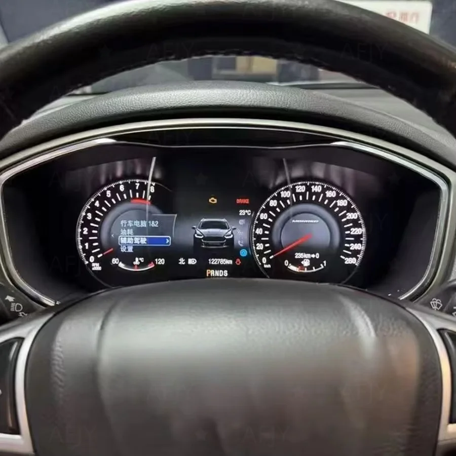 Фото Цифровая приборная панель AL CarPlay для Ford Mondeo 2013-2021, виртуальный кокпит, спидометр, система Linux №5