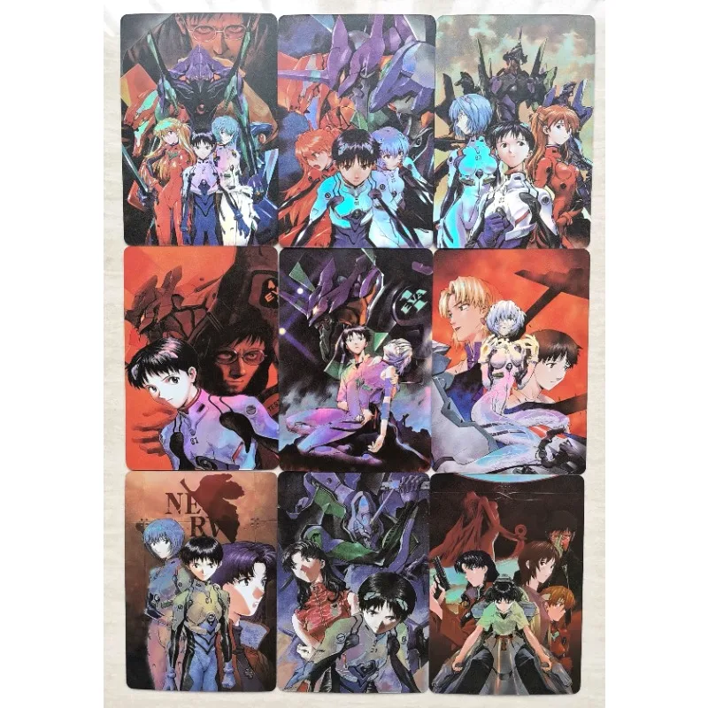 

18pcs/set EVA Card Flash Neon Genesis Evangelion Original Version DIY Collectible Kids Toys Gift New Anime ACG Ikari Shinji Game