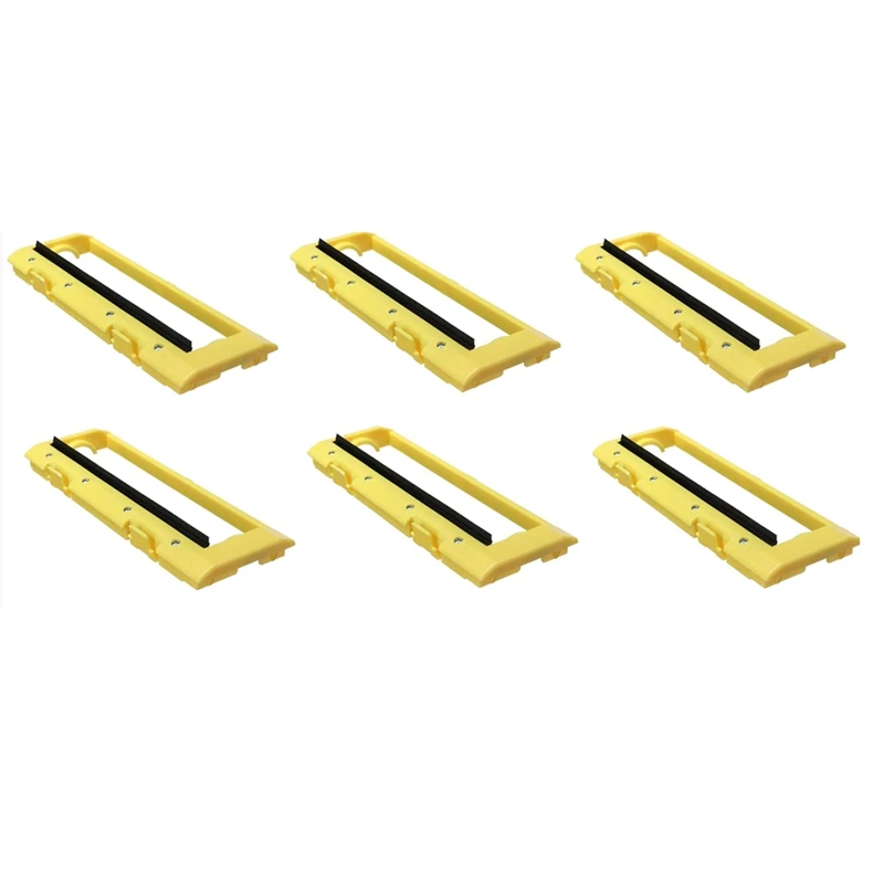 

6Pcs The Yellow Main Brush Cover Of The Sweeper Is Suitable For ILIFE A4 A4S T4 X430 X432 Spare Parts