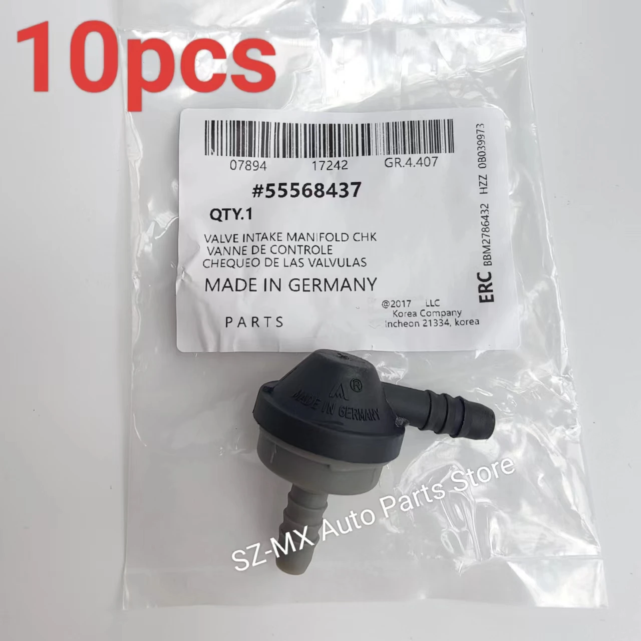 Оригинальный обратный клапан впускного коллектора OEM #56547926 55568437 впускной