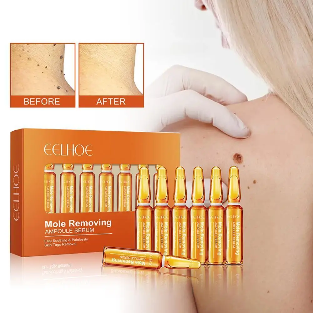 

2ml/7pcs Natural Moisturizing Shrink Pore Essence Oil Hydrating Reduces Fine Lines Removing Nevi And Warts For Female Beaut M3C0