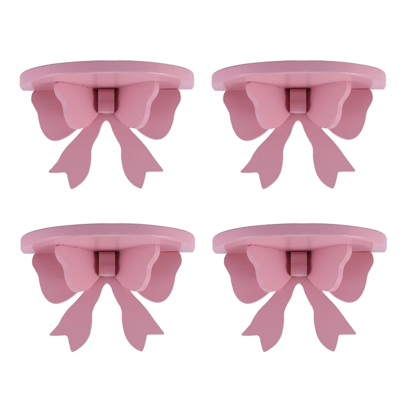 

Деревянная полка в скандинавском стиле, 4 шт., украшения для детской комнаты, настенные декоративные полки, стеллаж для хранения, держатель-О...