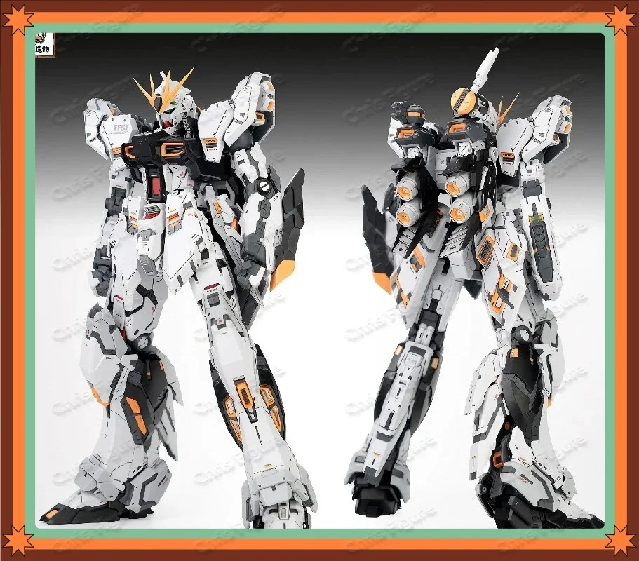 Фото В наличии: Модель NCZZW RX-93 Nu Fighter, фигурка CMM GK Style, масштаб 1/100, сборная модель, 24 см, аниме-фигурка UC, подарок №2