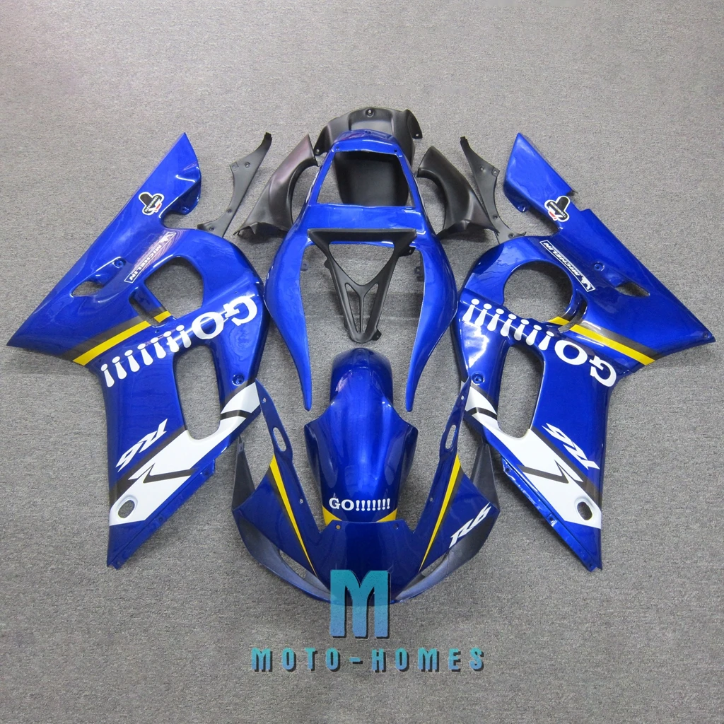 

ABS Motorcycle Fairing for Yamaha YZFR6 1998 1999 2000 2001 2002 Blue White Bodywork Fairings Set YZF R6 98 99 00 01 02 Rebuild