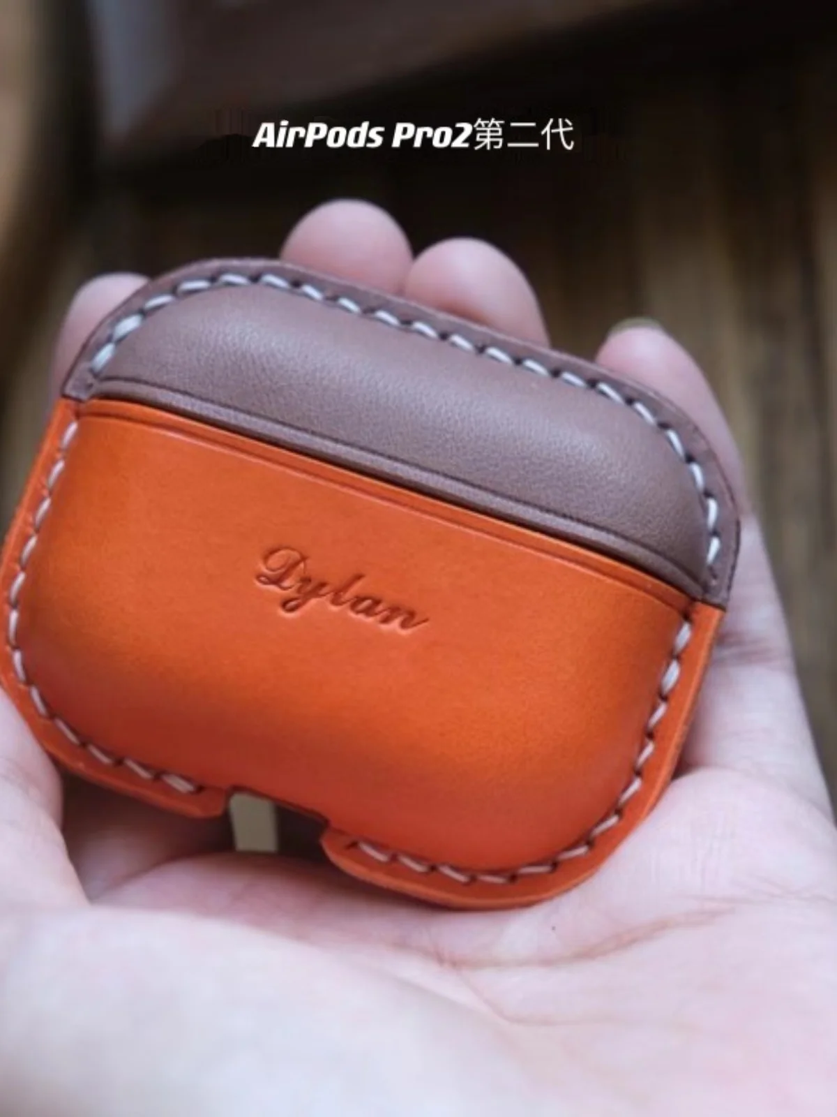 Новые airpods pro2 Наушники второго поколения искусственная кожа разных цветов.