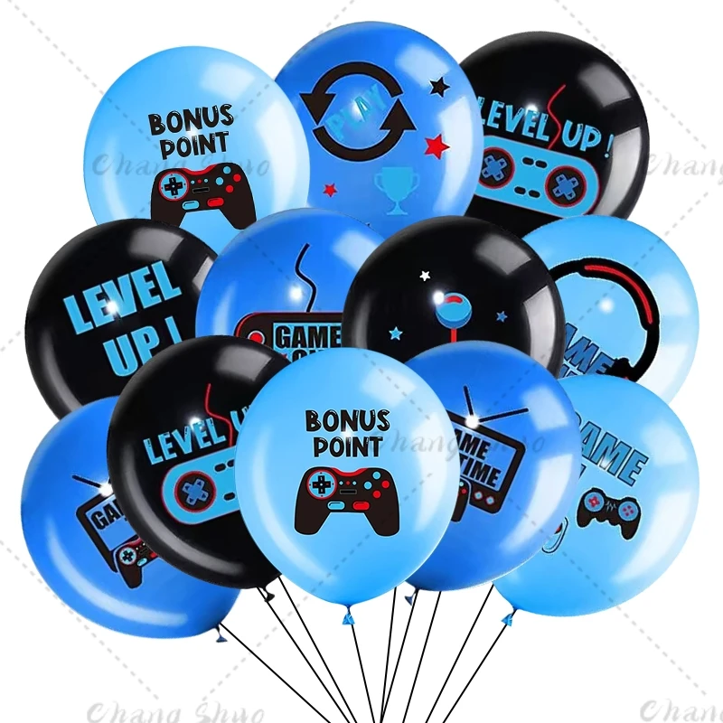 

Набор из 12 латексных шаров MINISO на тему игр