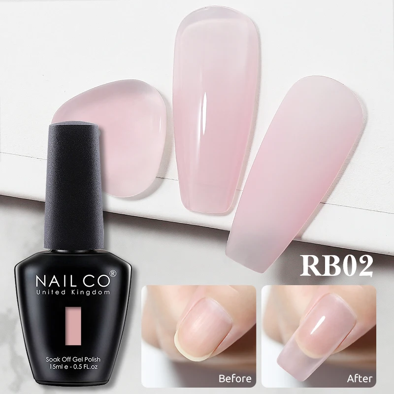 

Полуперманентная резиновая основа NAILCO 15 мл для фотосветодиодных эмалевых гель-лаков