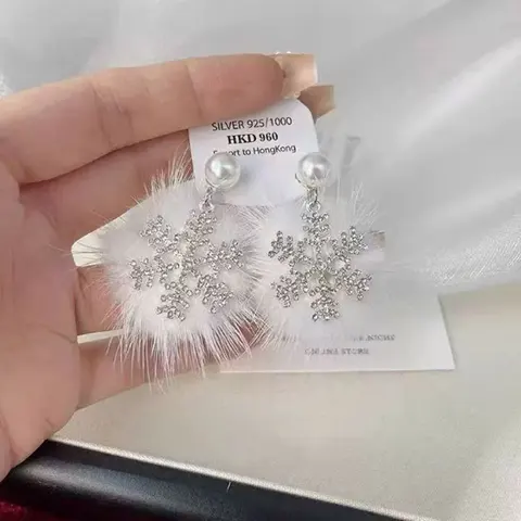 Рождественские серьги MOONBIFFY