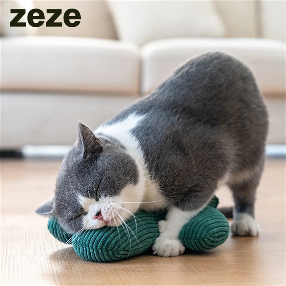 

Creative Cactus Cat Toys Chew Resistant Cat Accessories Home Pet Supplies Bite-resistant Cat Products Pet Supplies 2023 Toys
