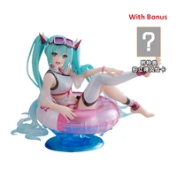 original afg vocaloid hatsune miku swimsuit figure with bonus anime figure cartoon model toys ornaments gifts action figure doll