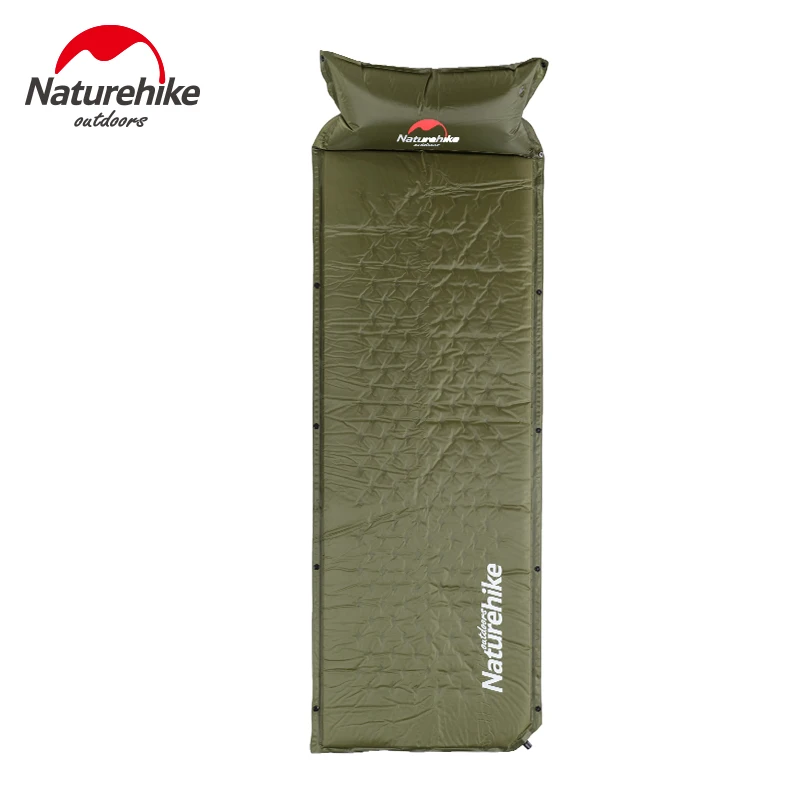 

Naturehike Single 1 People Inflatable Mattress Ultralight Camping Sleeping Pads Outdoor Moisture-Proof Pad Picnic Can Splicing