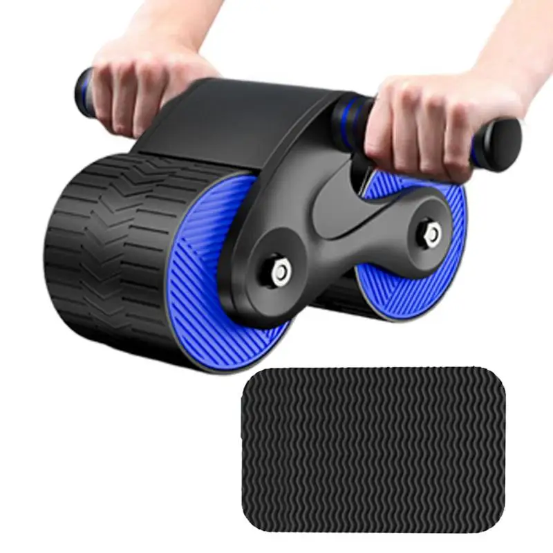 

Ab Wheel Automatic Rebound For Abs Workout Exercise Wheel Core Strength Training Abdominal Roller Set Home Gym Fitness Equipment