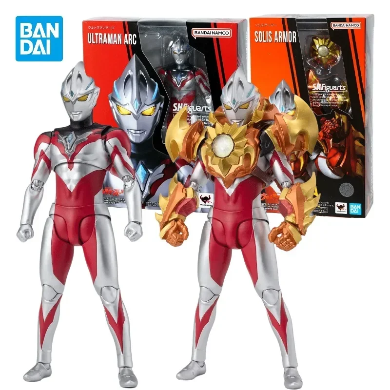 В наличии оригинальные BANDAI Genuine S.H.Figuarts SHF ULTRAMAN ARC Solice Armor аниме фигурки героев