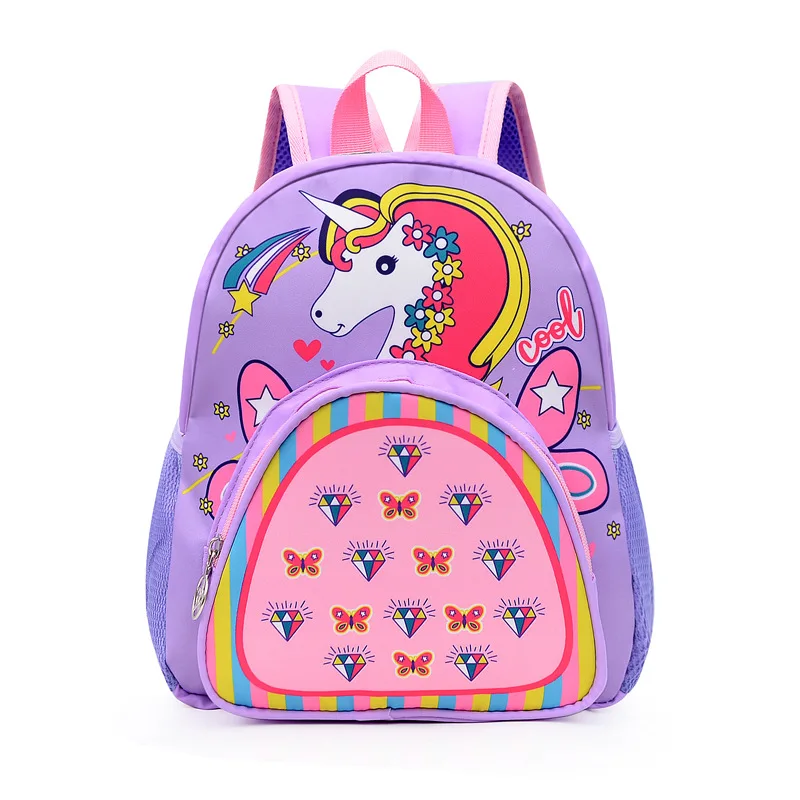 Children Unicorn Dinosaur Small Bags 2-5 Years Old Boy Girl Student Backpacks In Kindergarten Cartoon Lovely Kids Schoolbag New