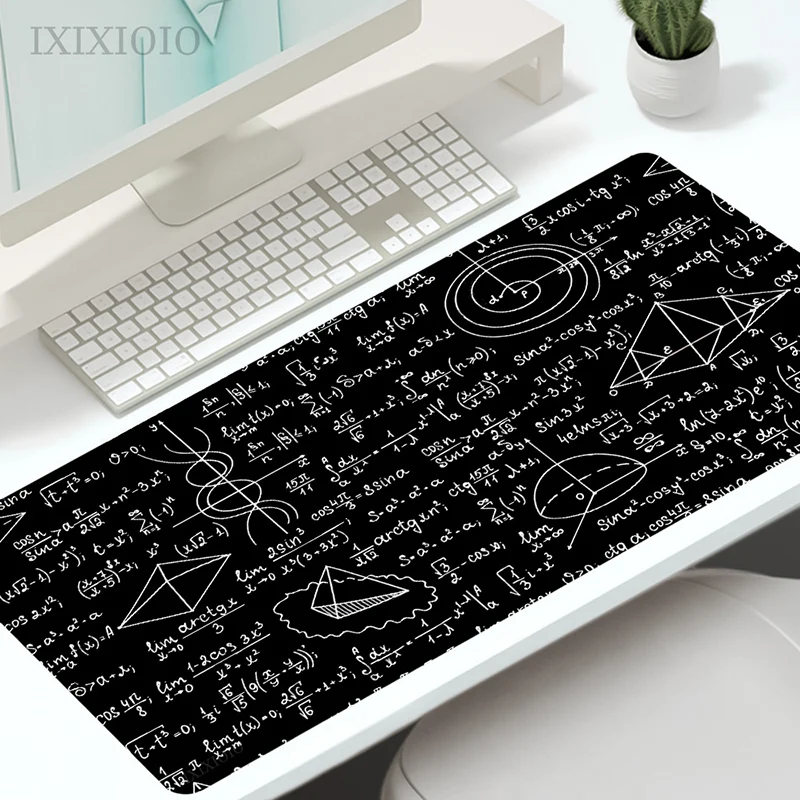 

Geometric Math Formula Mouse Pad Gaming XL Home HD Custom Mousepad XXL MousePads Soft Natural Rubber Non-Slip Mouse Mats