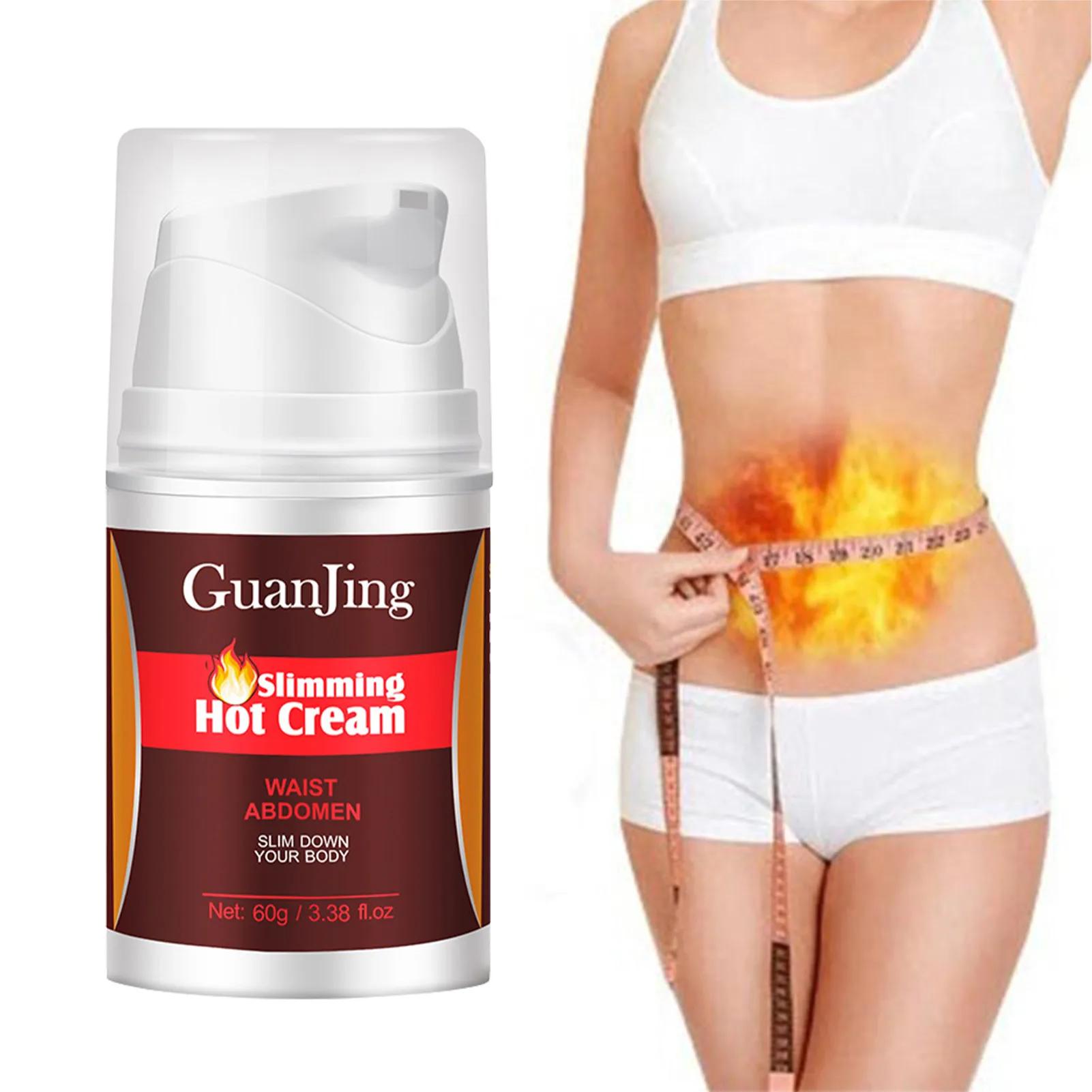 

Slimming Cream 60g Hot Cream For Belly Fat Burner 60g Slimming Cream Cellulite Weight Loss Cream Belly Fat Burner For Women And
