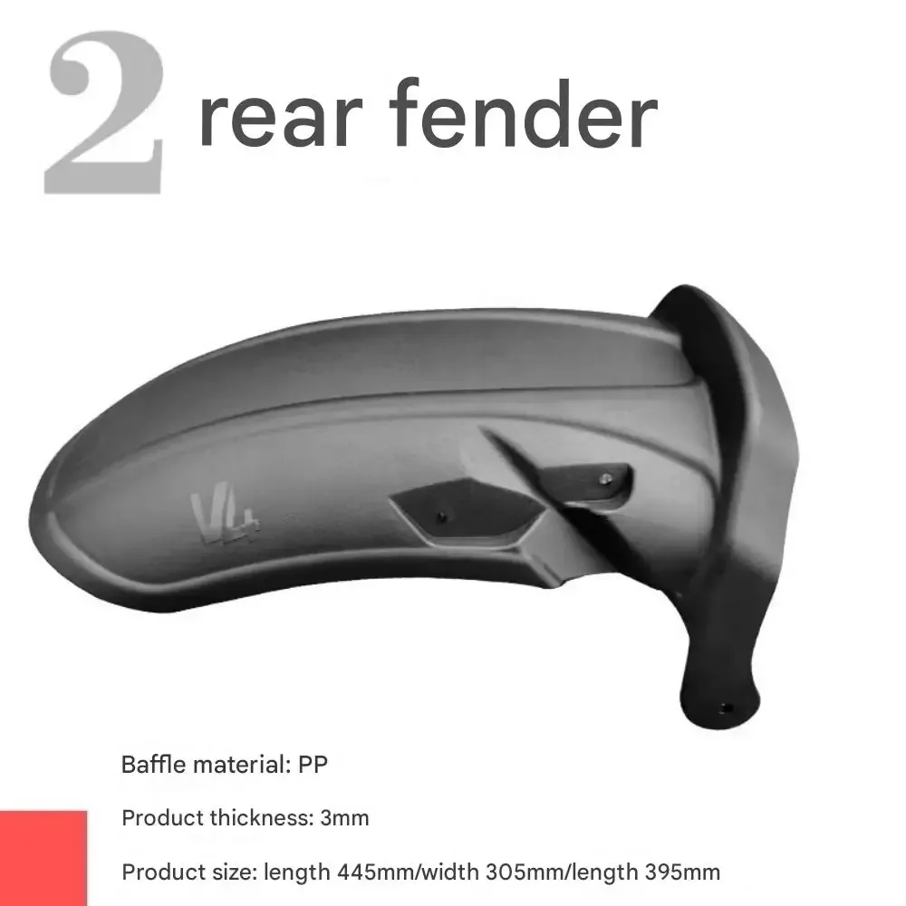 

Передние и задние крылья для Benda Dark Flag 500 Darkflag 500 V4, удлиненные и расширенные.