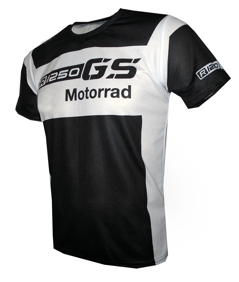 

For BMW New R1250 GS Summer Motorcycle T-Shirts Motorrad ADVENTURE Men's Short Motorbike Quick Dry Moto Team