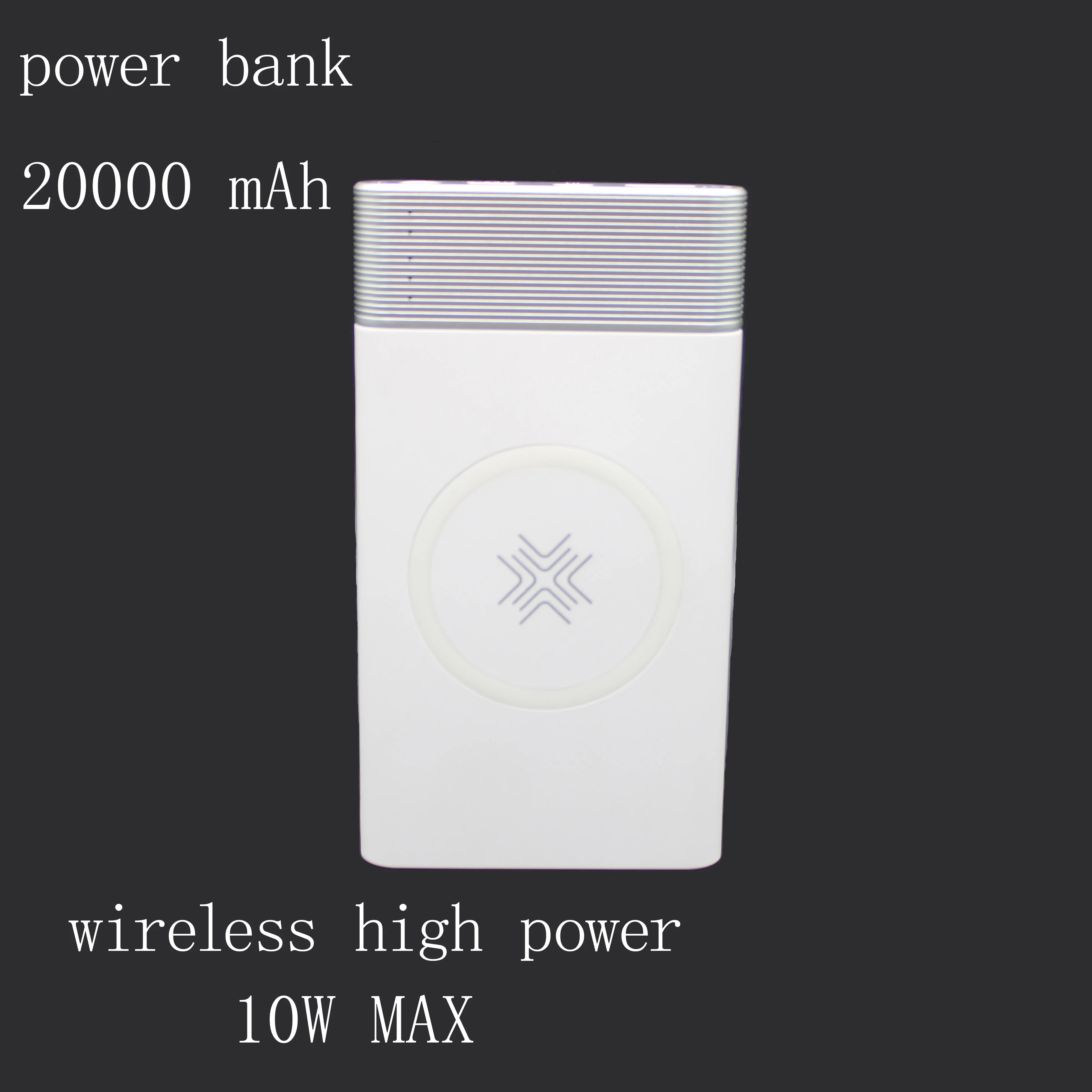 

100%.Original.wireless power bank. 20000mah.3.7V youth version of ultra-thin small portable large capacity mobile power supply