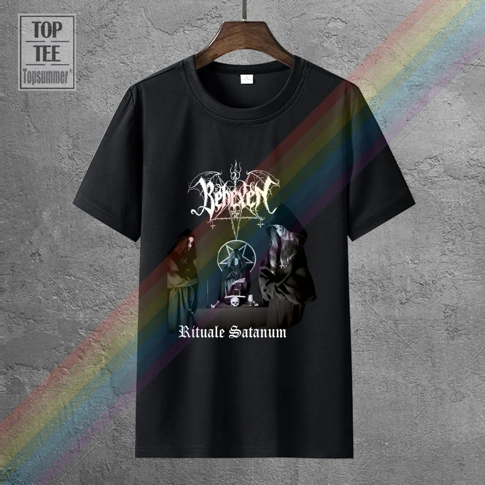 

Behexen Large T-Shirt Goatmoon Sargeist Horna Baptism Tsjuder Satanic Warmaster T Shirt Brand 2018 Male Short Sleeve Top Tee