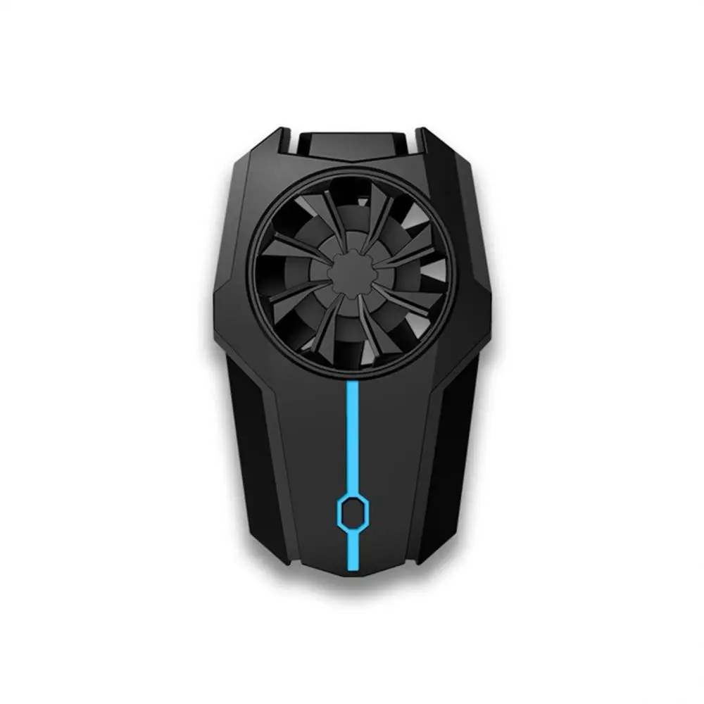 

Mini Phone Fan Mobile Cooler Universal Low Noise Fast Cooling Portable Snap-on Wireless Gaming Heat Dissipation Accessories