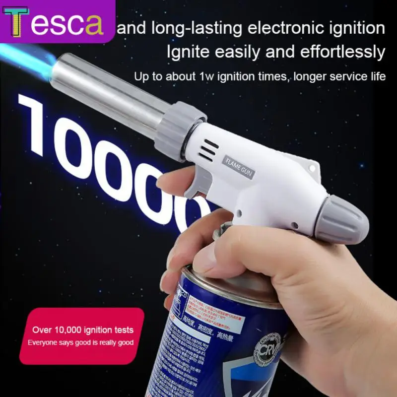 

Resistant High Temperature Camping Equipment 1300℃ Welding Torch Adjustable Flame Cassette Flame Torch Kitchen Baking Tools