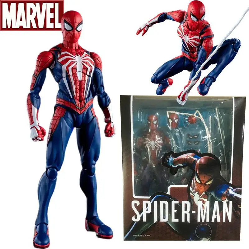 

Marvel Spider Man Action Figure Shf Spiderman Movable Statue Model Toys Collection Ornament Gifts for Boyfriend Children