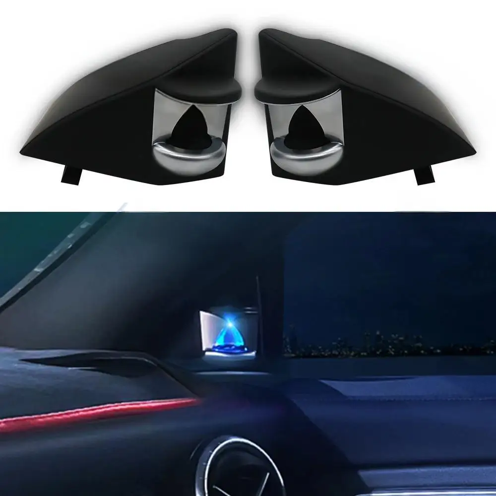 Новый 12-цветный светодиодный автомобильный вентиляционный турбинный