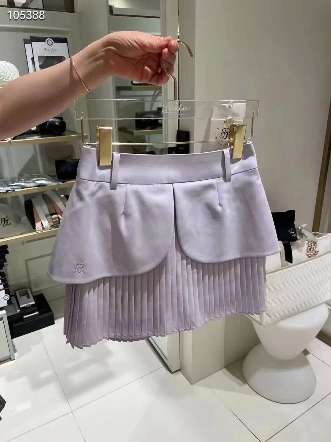 

Женская элегантная плиссированная мини-юбка Golf hakama с принтом, уличная спортивная удобная женская юбка