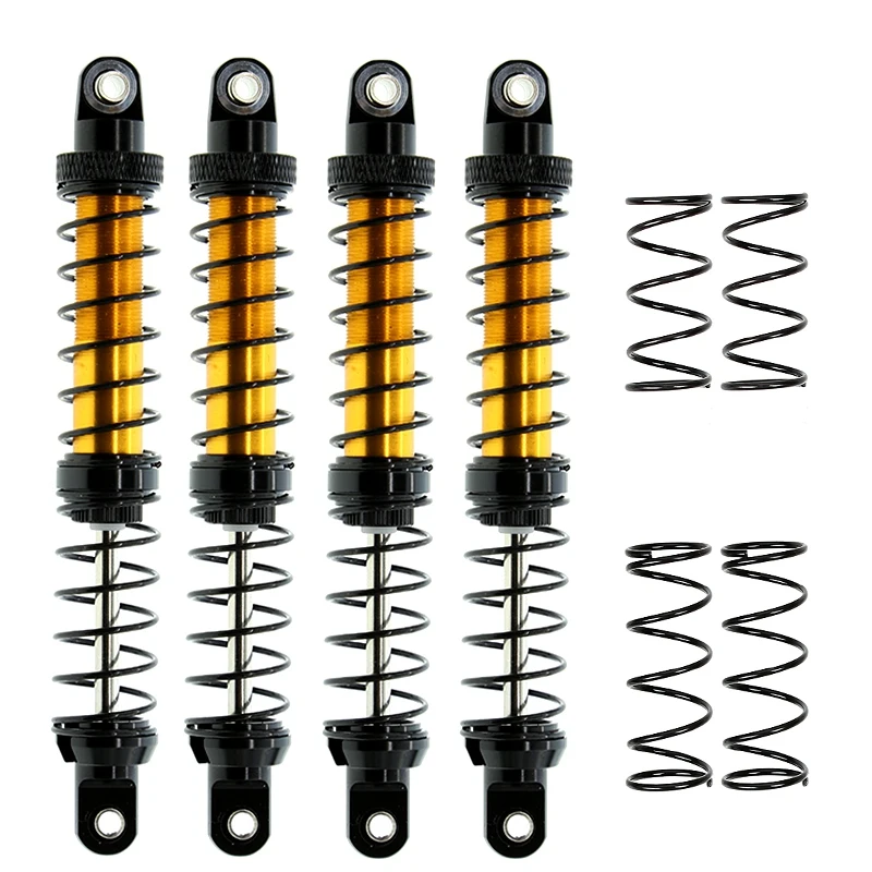 

4Pcs Metal Shock Absorber Oil Damper For 1/10 Car Axial SCX10 90046 TRX4