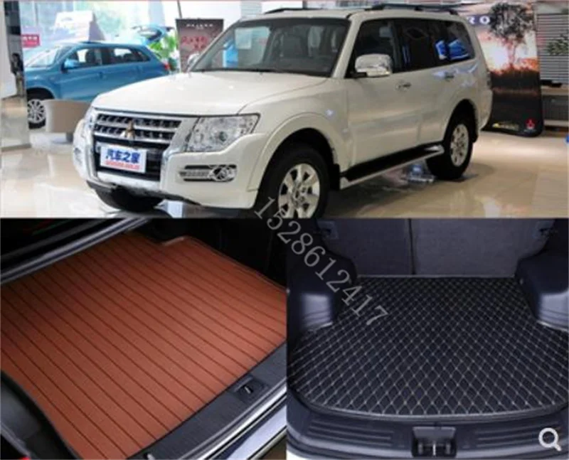 

Для Mitsubishi Pajero V97 2010-2019 Автомобильный задний багажник экологически чистый коврик для заднего отсека автомобильные аксессуары