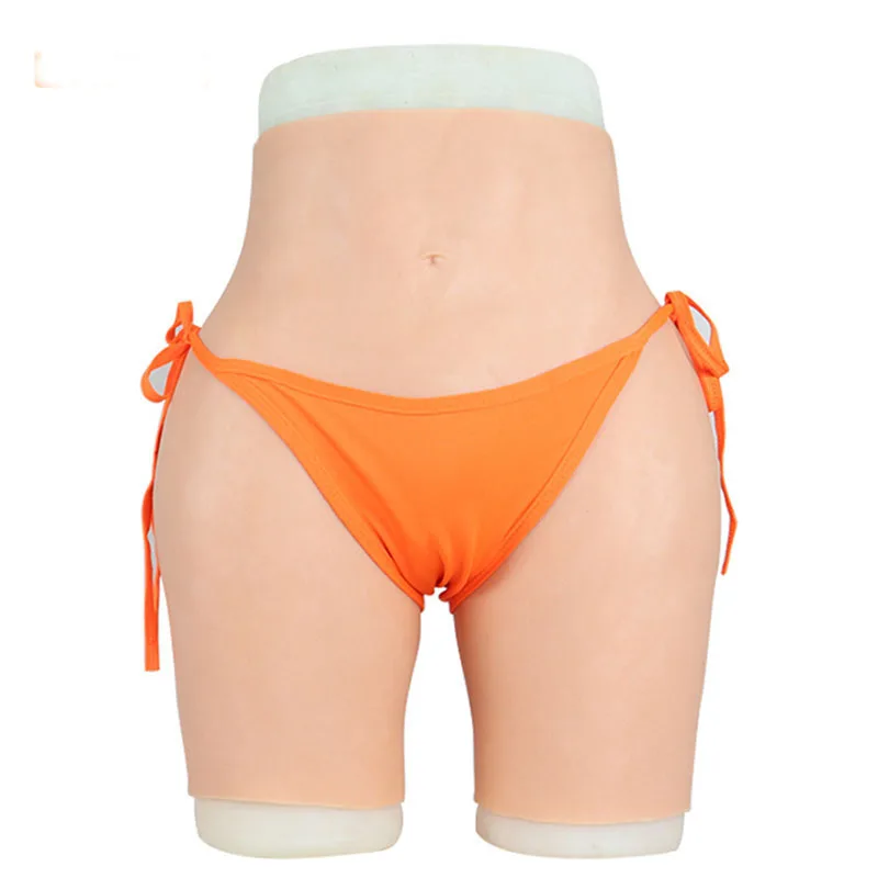 

Реалистичные Силиконовые трусики Liifun с рельефным нижним бельем, увеличитель бедер для женской фрикциона, косплей