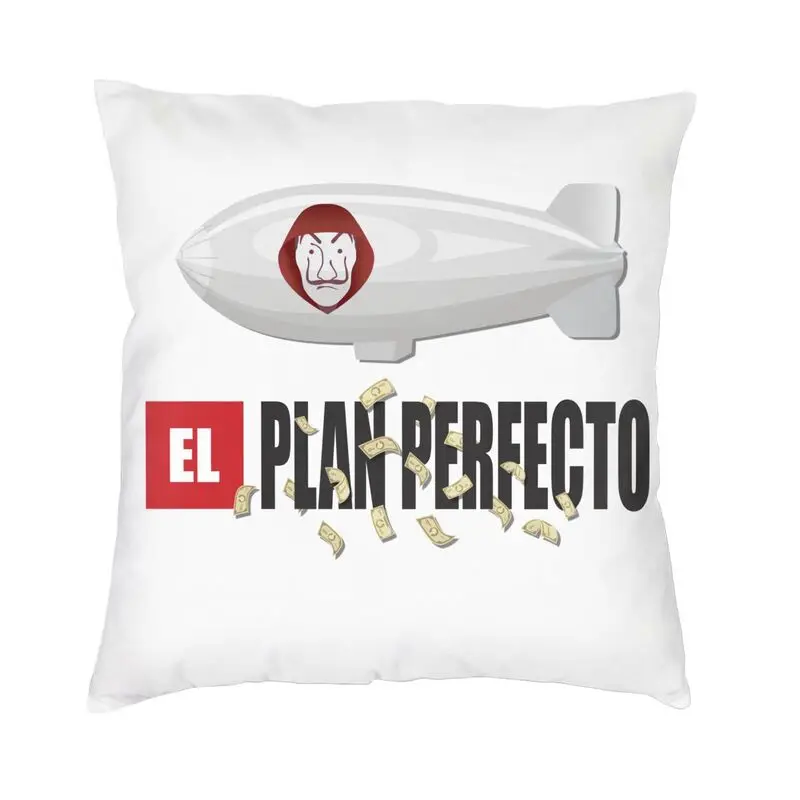 

El Plan perfect La Casa De Papel, наволочки 45x45 см, полиэфирная подушка для бумажного отделения, чехол для телефона, домашний декор