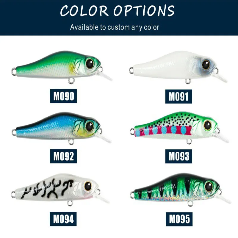 

Fake Fish Baits Wobblers Freshwater Fishing Hard Bai Trout Lures Big Crankbait 6 Cm In Length And Weight Of 6.5 Grams