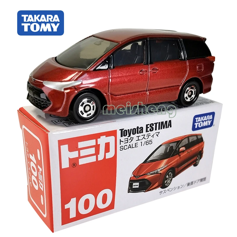 

TAKARA TOMY TOMICA Scale 1/65 Toyota Estima 100 MPV Alloy Diecast Metal Car Model Vehicle Toys Gifts Collections
