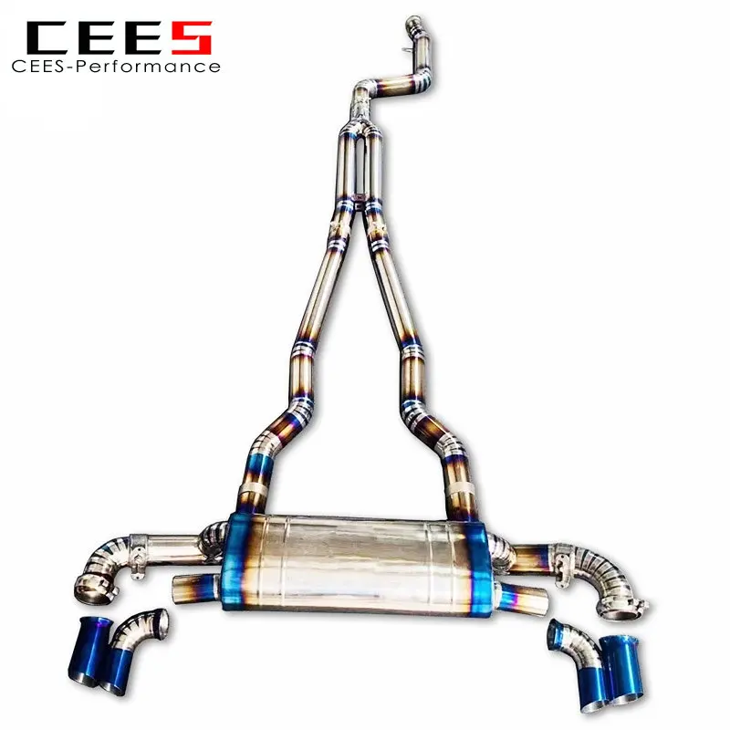 Выхлопная труба CEES Catback для BMW TH7 750 4