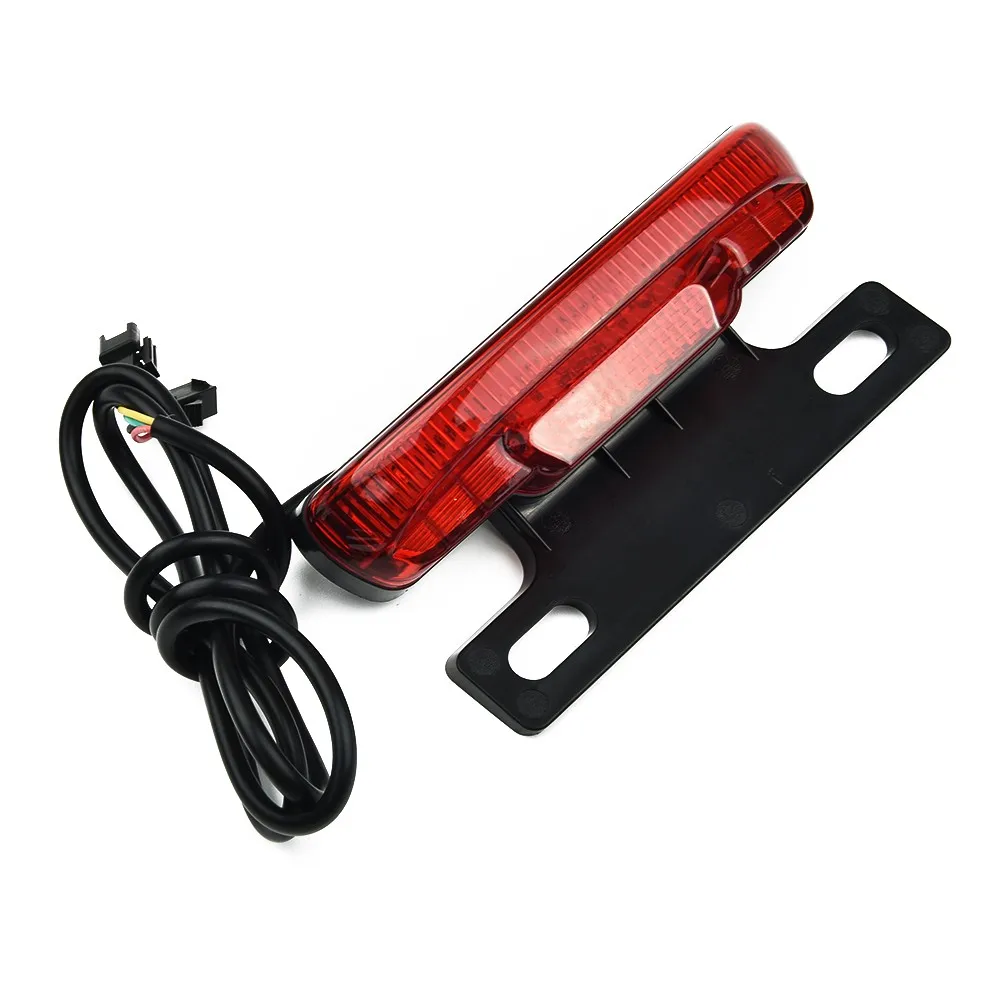 

Electric Bicycle Rear Light Night 36-60V Cycling LED Safety Warning Lamp Ebike Tail Light Electric Bicycle Accessories Biciclet
