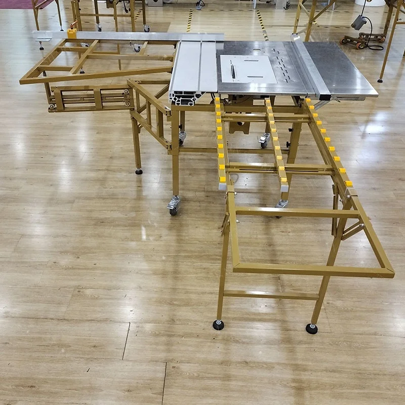 Модель Jt-9bx беспыльная пила скользящая Точная Складная стол для панельной пилы