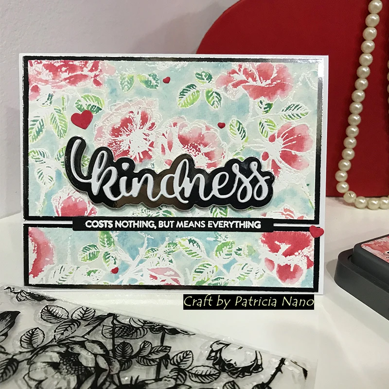 Panalisacraft фон прозрачный силиконовый штампы для DIY скрапбукинга/изготовления